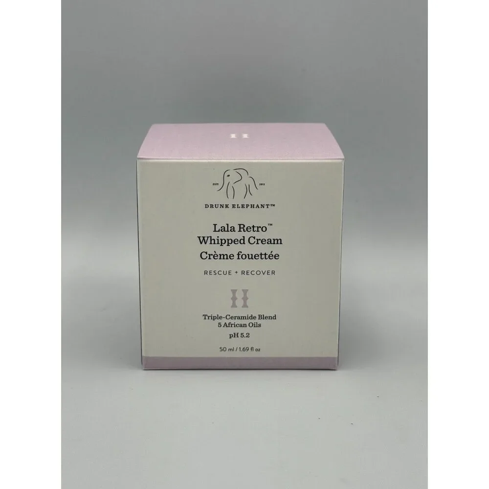 Drunk Elephant Lala Retro Whipped Cream Moisturizer Face Moisturizing - 1.69oz